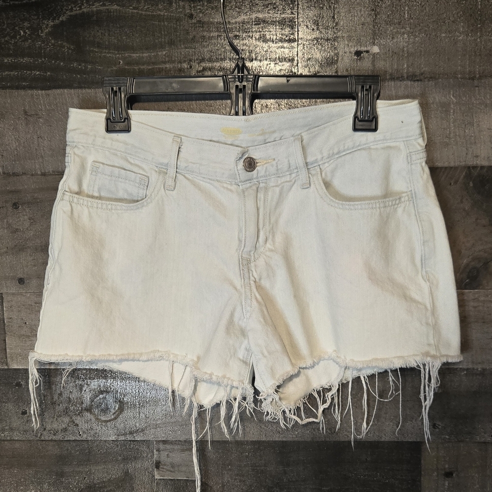 Old Navy Light Wash Low Rise Denim Shorts